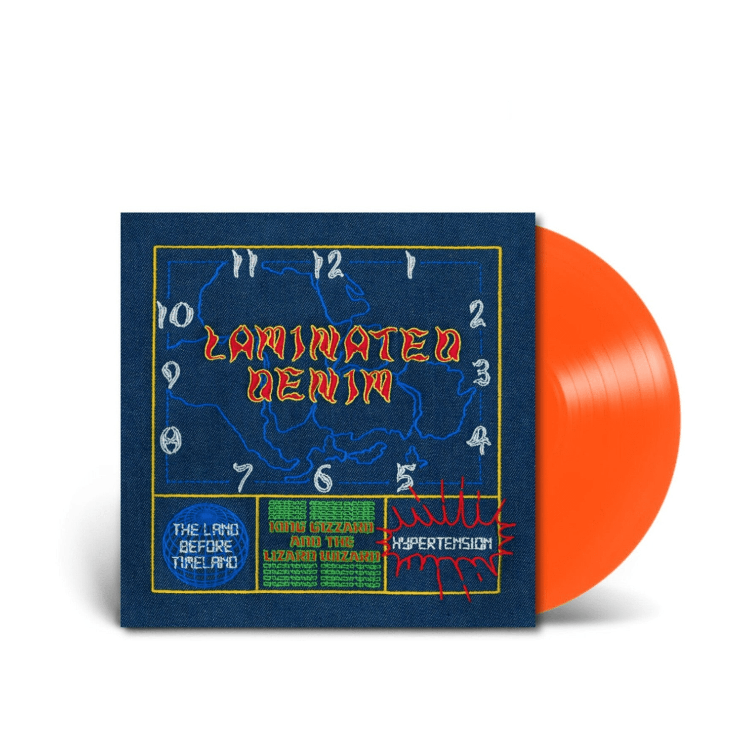 King Gizzard & The Lizard Wizard - Laminated Denim (2026 Repress) (Orange Vinyl) - LEVITATION