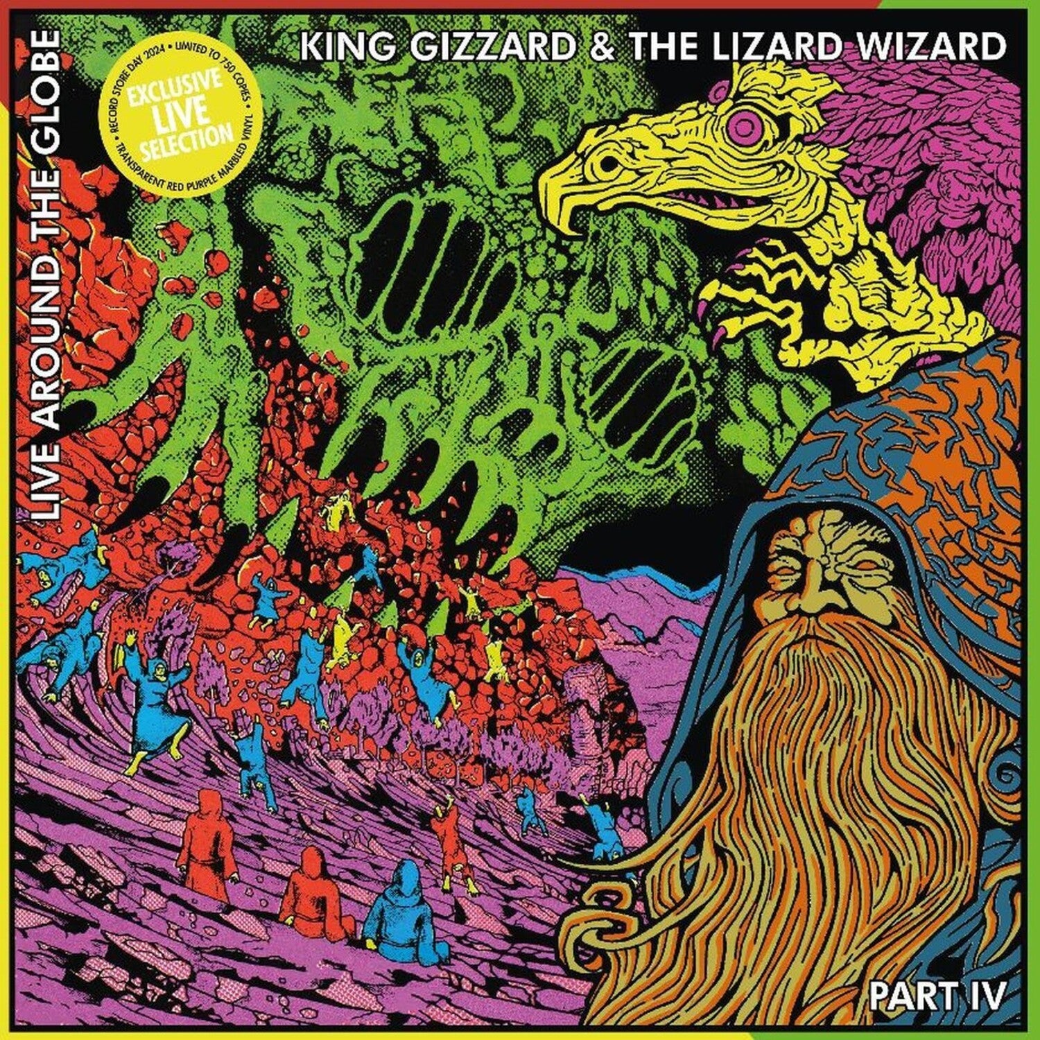 King Gizzard & The Lizard Wizard - Live Around the Globe: Part Iv - LEVITATION