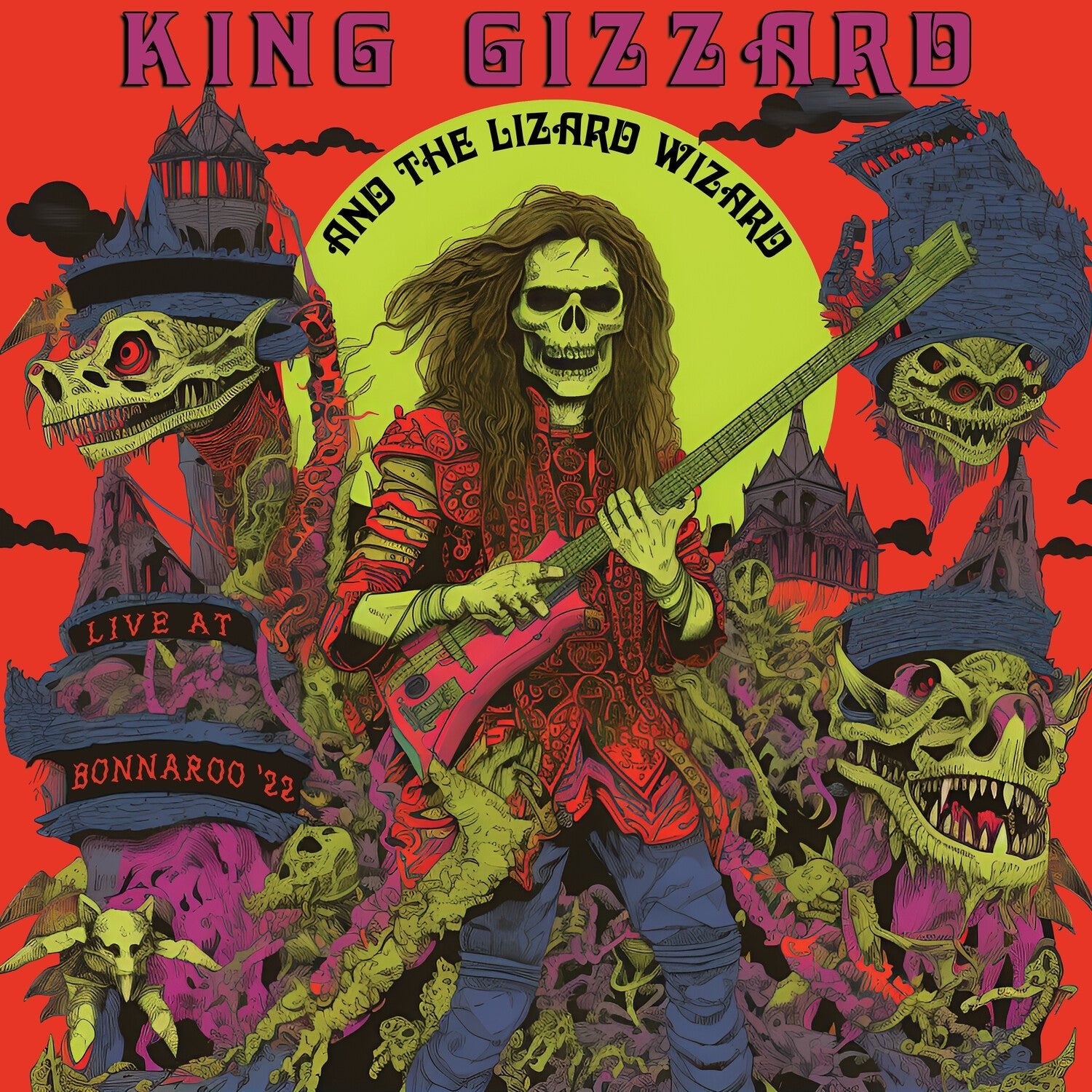 King Gizzard & The Lizard Wizard - Live at Bonnaroo '22 (Cd) - LEVITATION