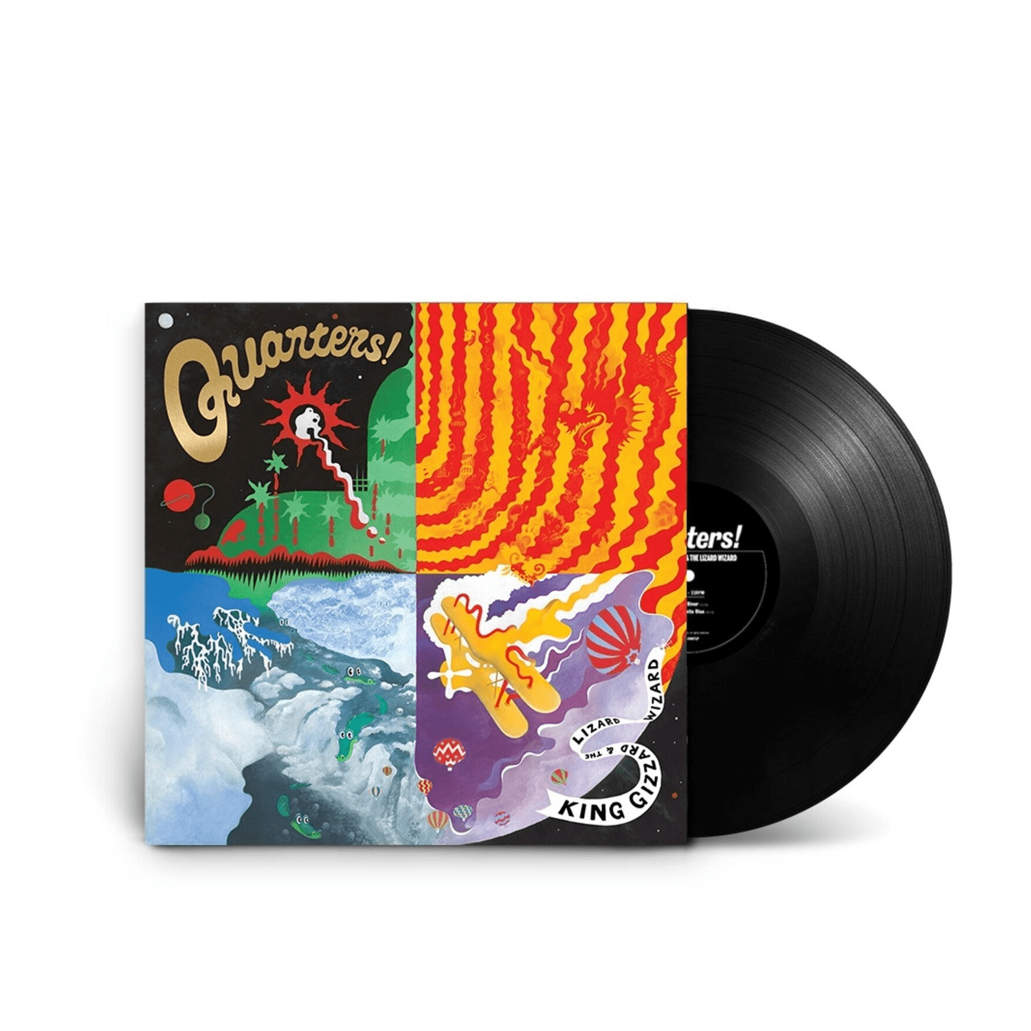 King Gizzard & The Lizard Wizard - Quarters! (Gold Vinyl) - LEVITATION