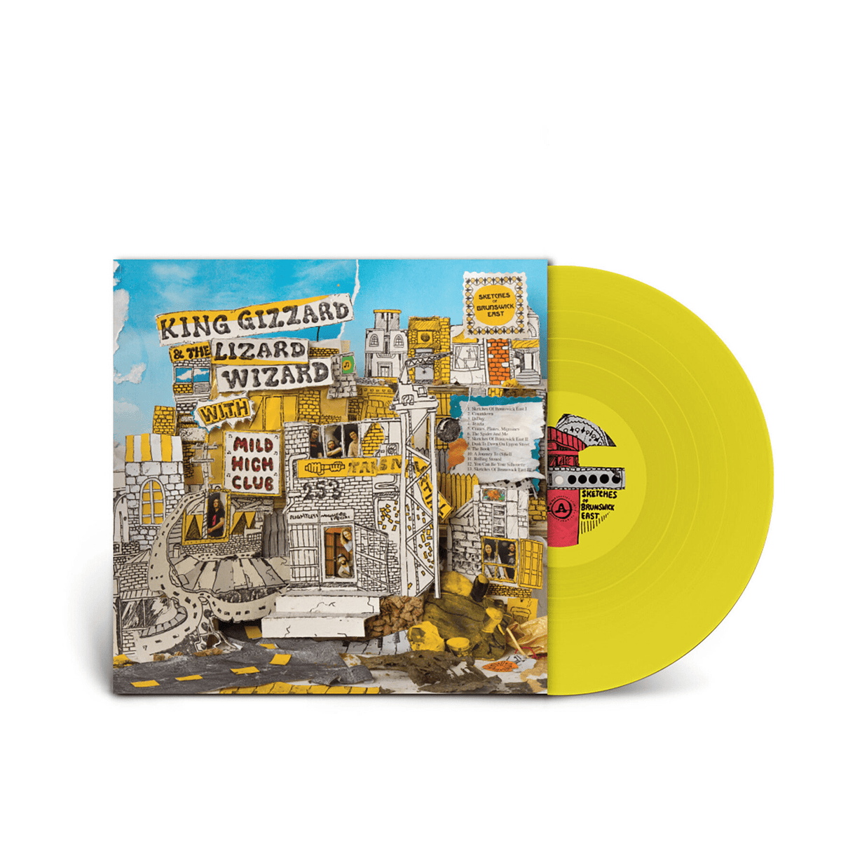 King Gizzard & The Lizard Wizard - Sketches of Brunswick East - Injection Molded Pet - LEVITATION