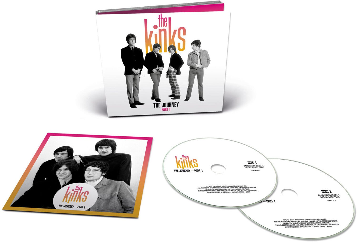 Kinks - The Journey Part 1 2xCD - LEVITATION