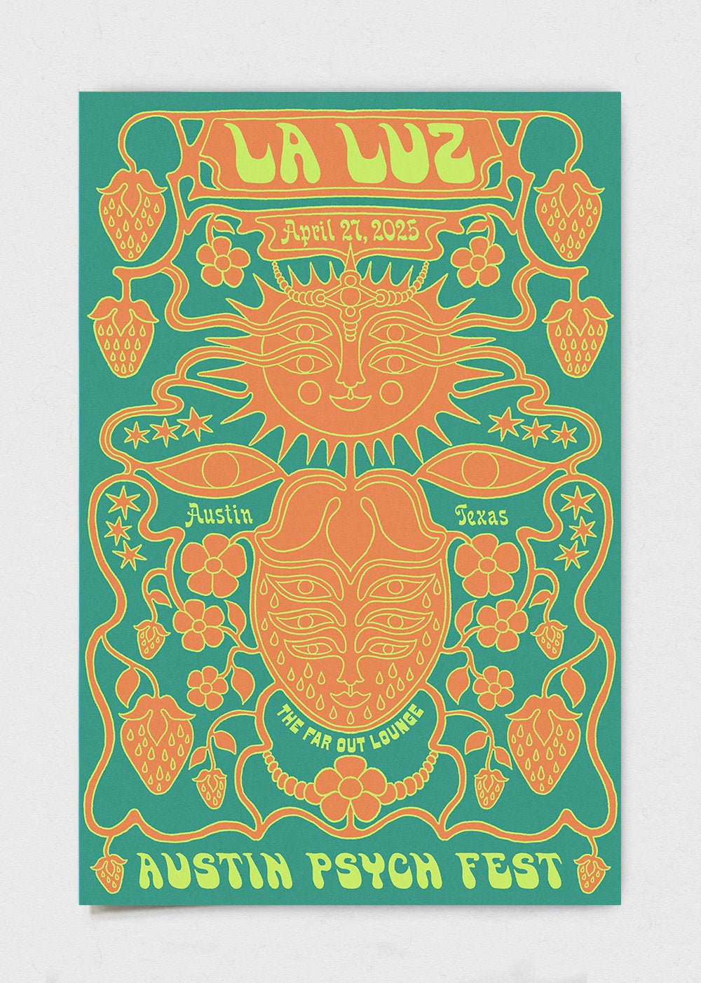 La Luz Poster by Sun Keep - LEVITATION
