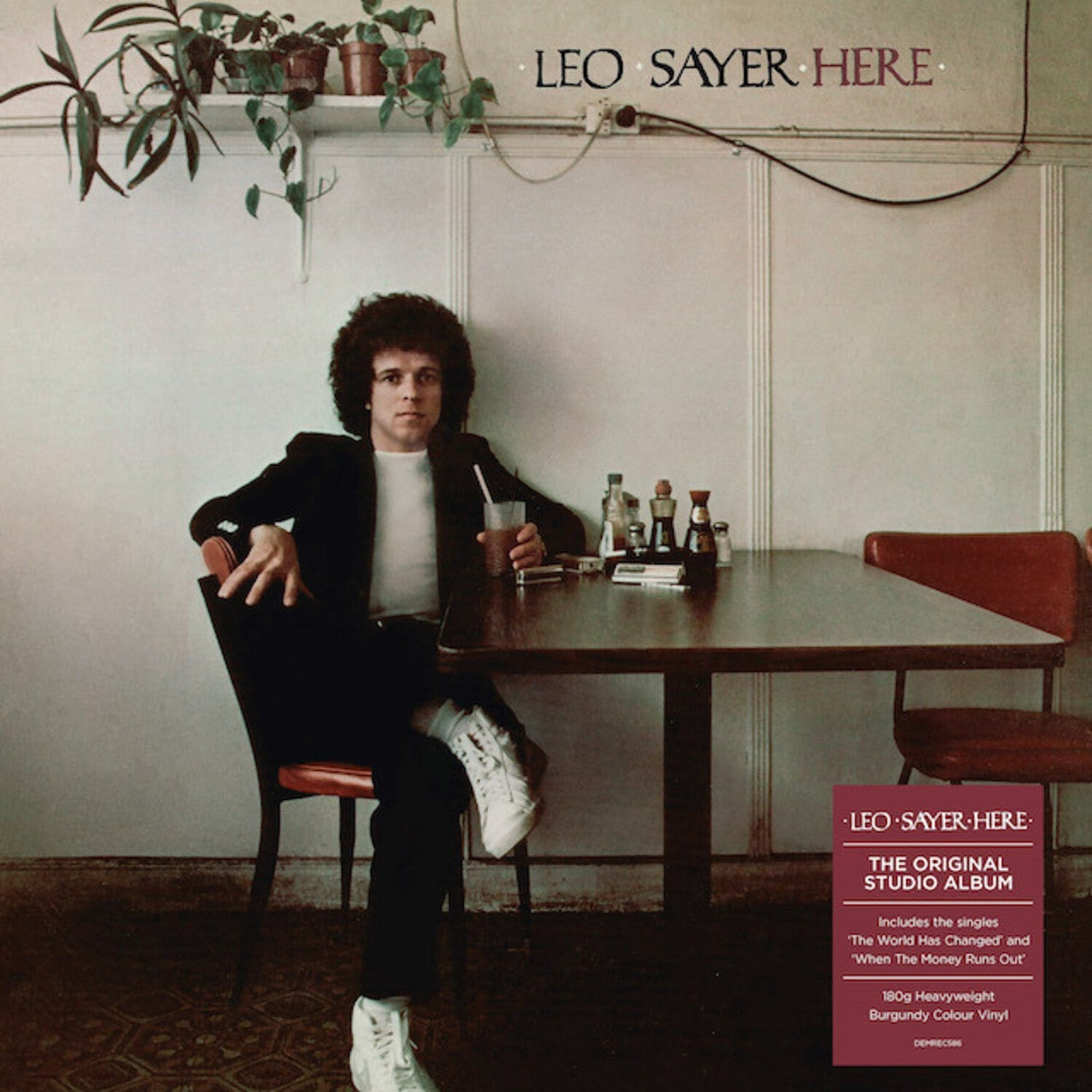 Leo Sayer - Here (Burgundy Vinyl) - LEVITATION