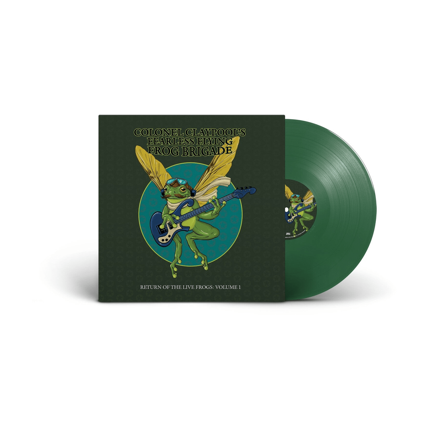 Les Claypool's Fearless Flying Frog Brigade - Return of the Live Frogs: Volume 1 (Green Vinyl) - LEVITATION