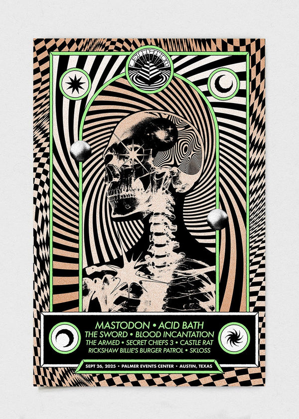 LEV '25 Friday Poster by Tone Olivera - LEVITATION
