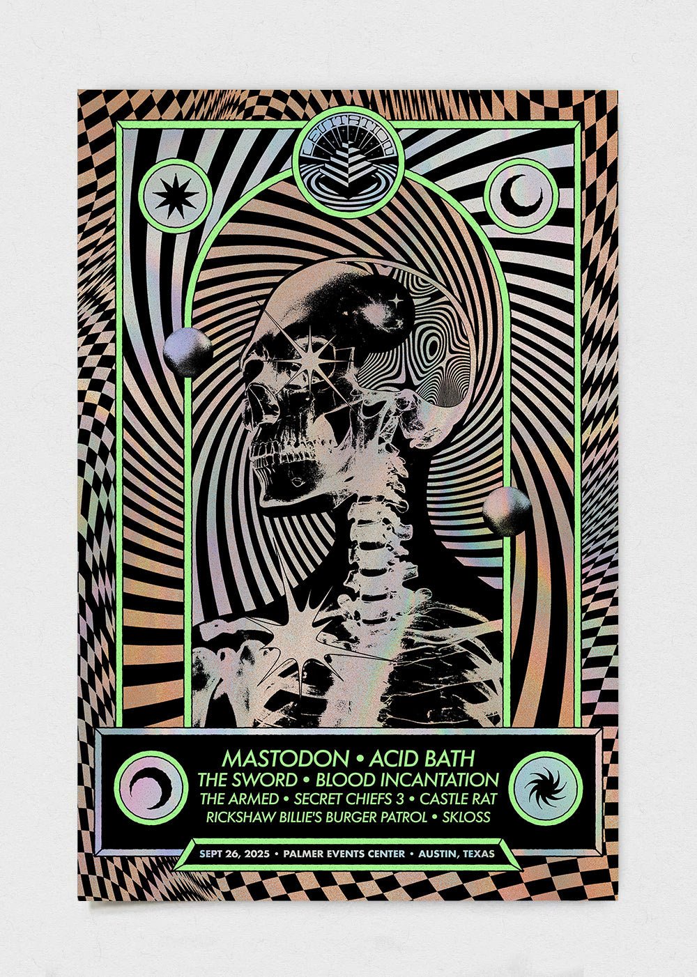 LEV '25 Friday Poster by Tone Olivera - LEVITATION
