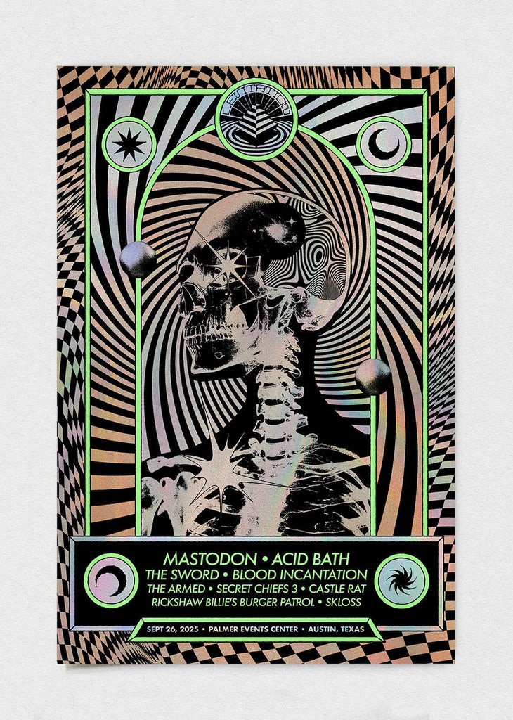 LEV '25 Friday Poster by Tone Olivera - LEVITATION