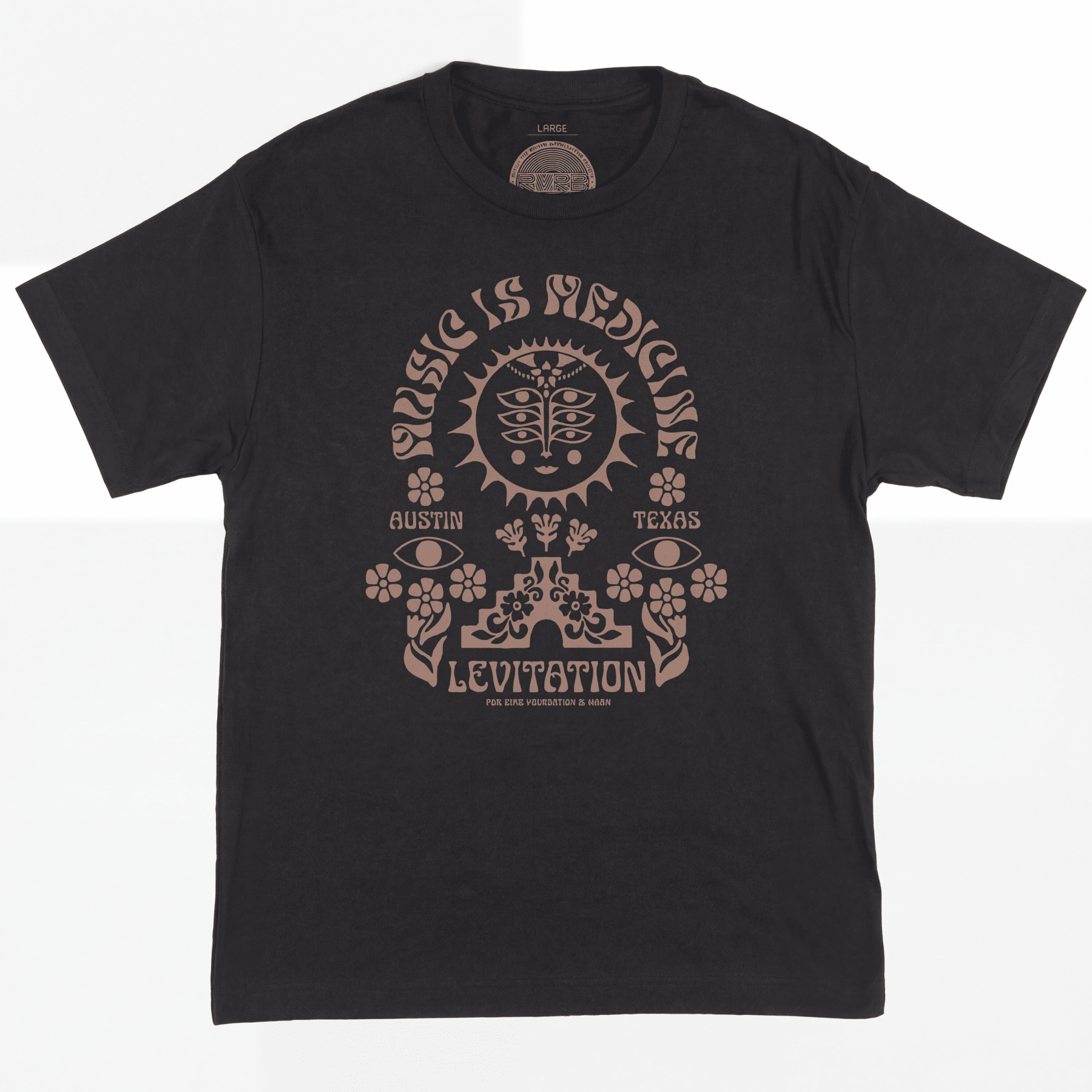 LEV '25 'Music is Medicine' Tee - LEVITATION