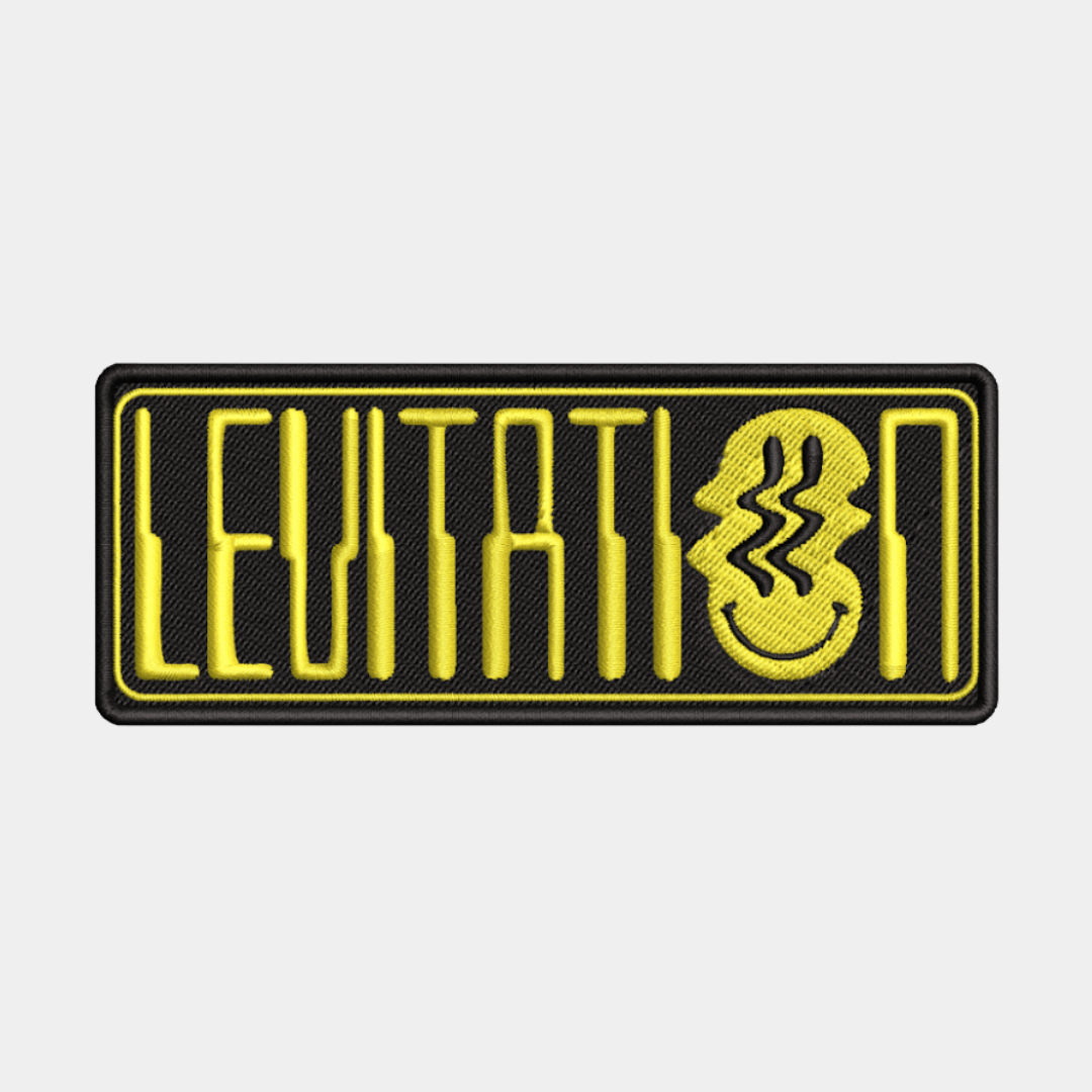 LEV '25 'Smiley' Embroidered Patch - LEVITATION