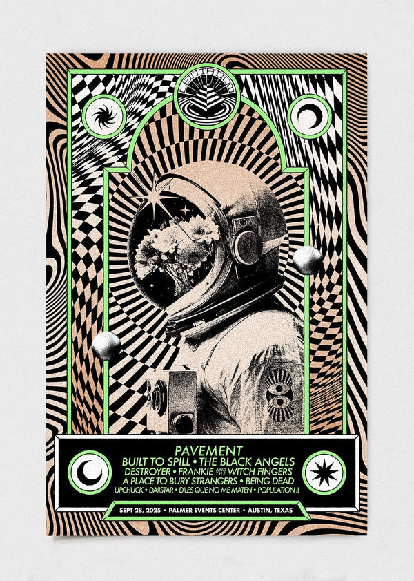 LEV '25 Sunday Poster by Tone Olivera - LEVITATION