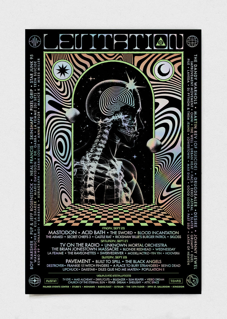 LEV '25 Weekend Poster by Tone Olivera
