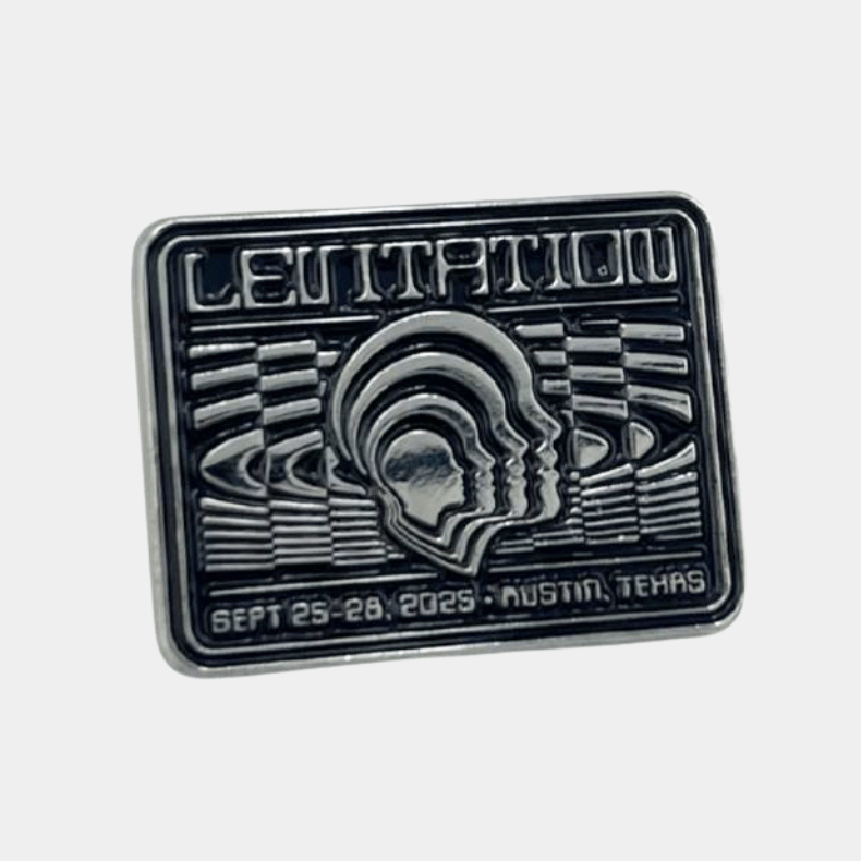 LEV'25 Commemorative Pin (Chrome) - LEVITATION