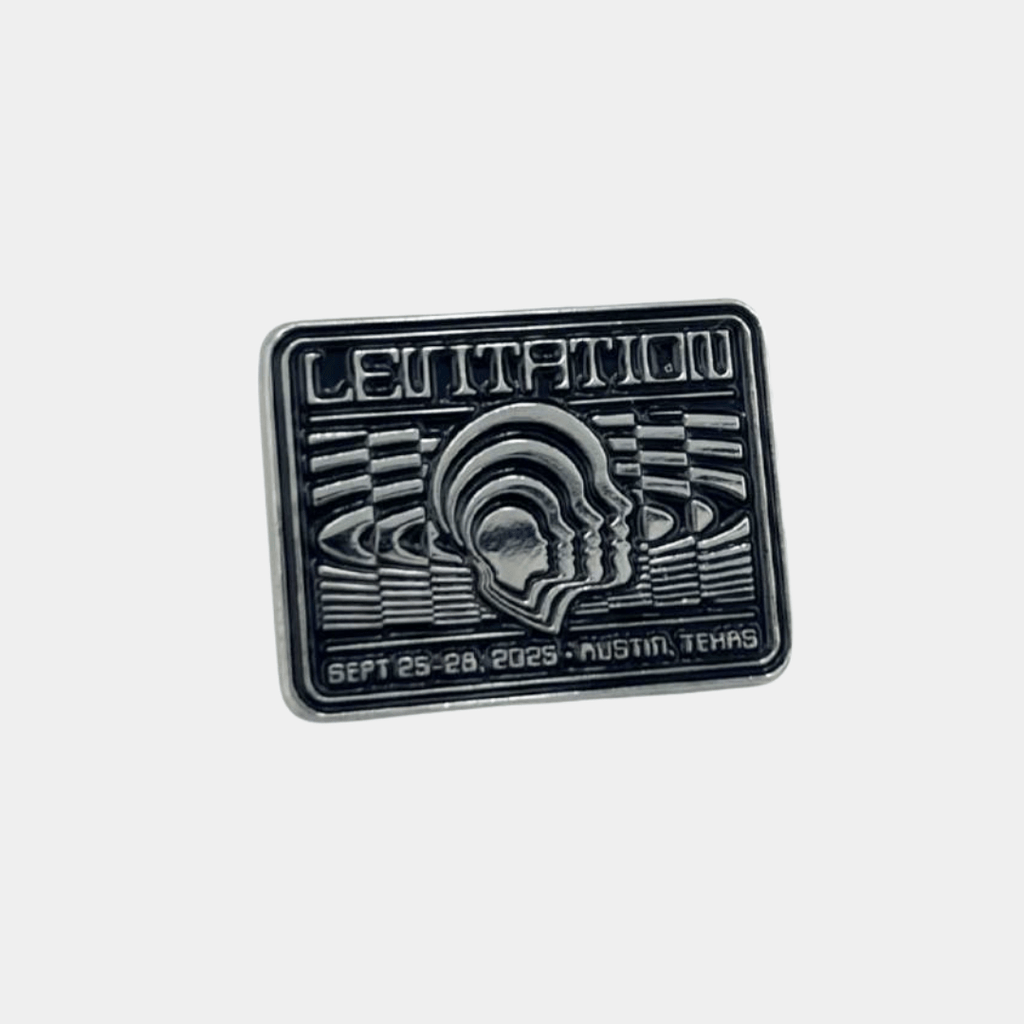 LEV'25 Commemorative Pin (Chrome) - LEVITATION