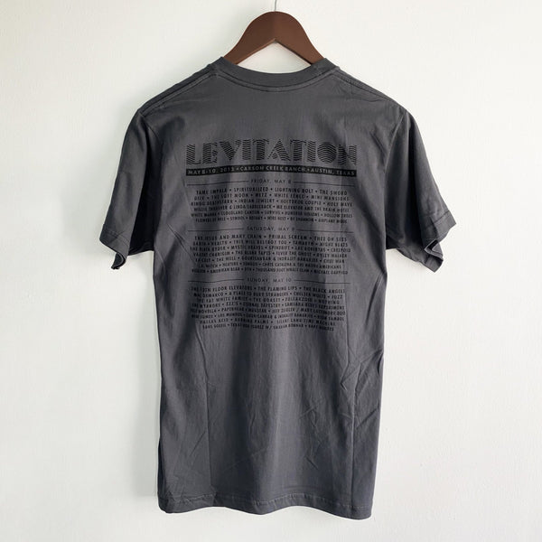 Levitation 2015 Lineup T-Shirt in Gray - LEVITATION