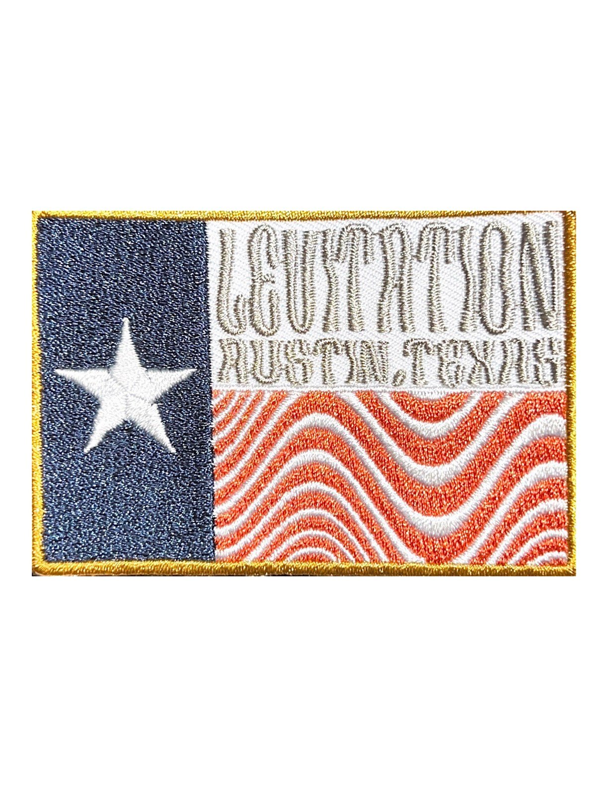 Levitation 2022 Texas Flag Patch - LEVITATION