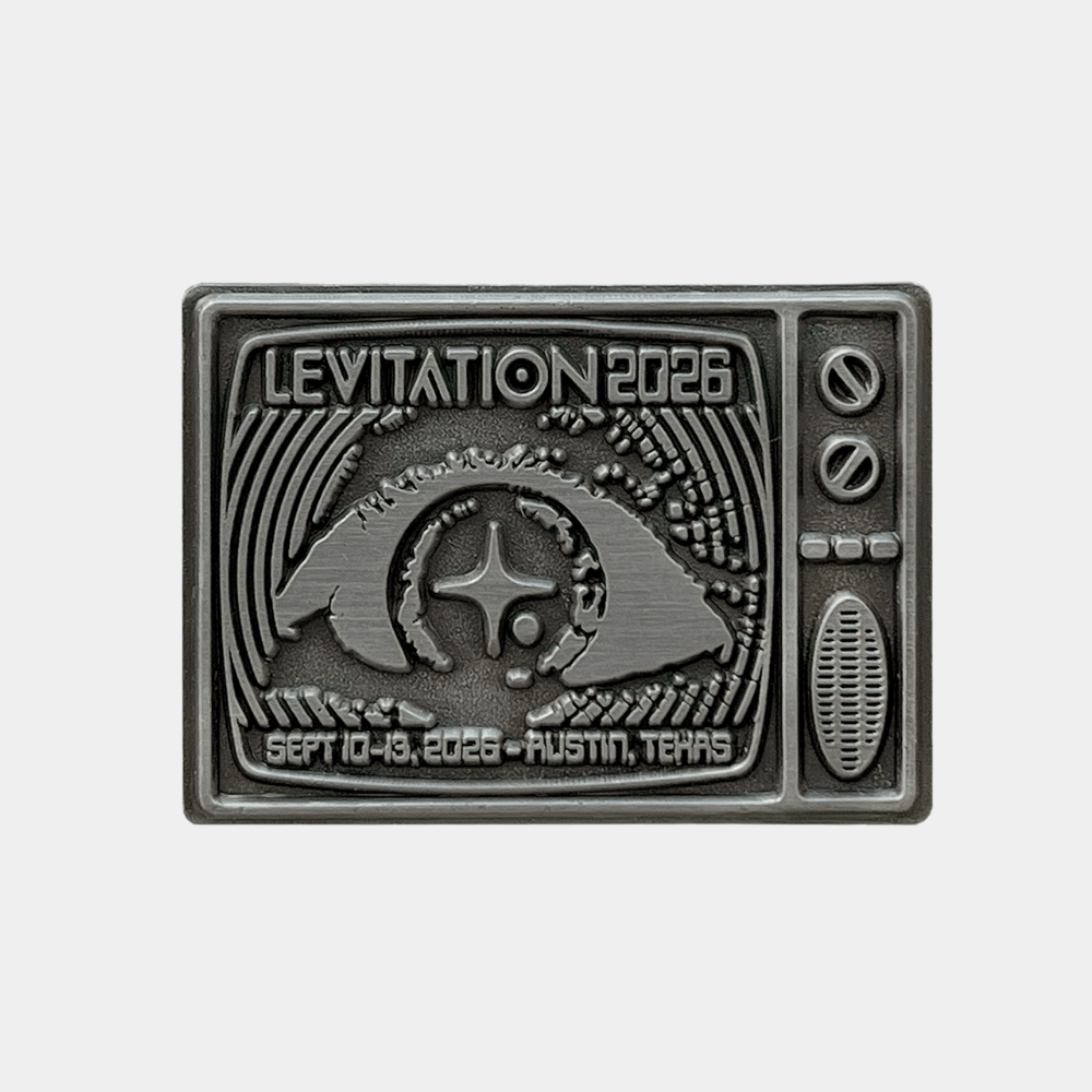 Levitation 2026 Commemorative Pin - LEVITATION