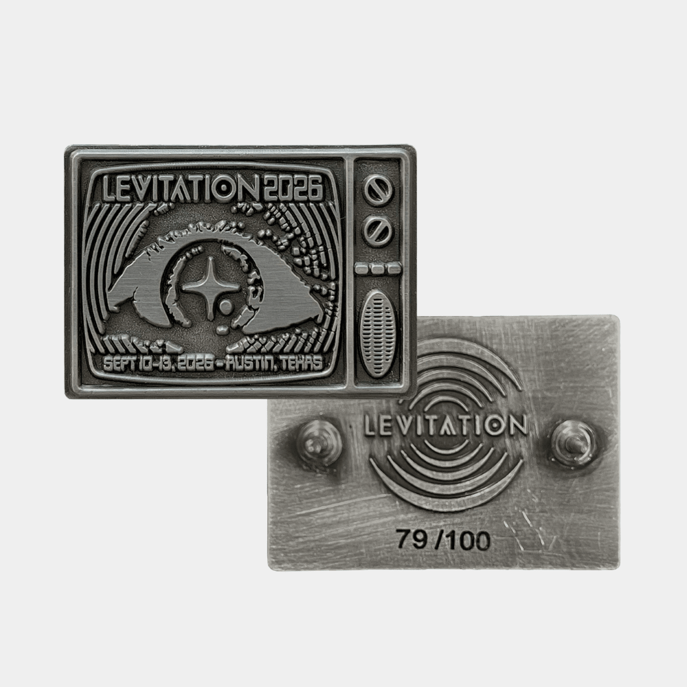 Levitation 2026 Commemorative Pin - LEVITATION