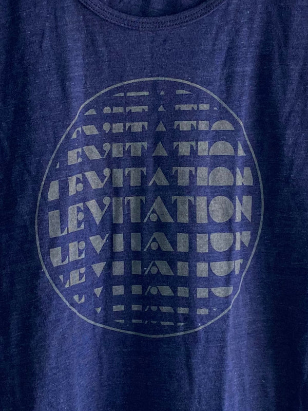 Levitation Logo Tank in Blue - LEVITATION