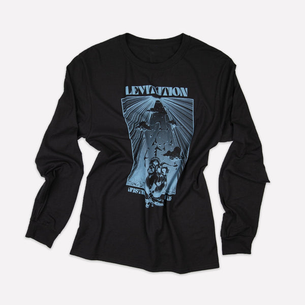 Levitation Melted Skull Long Sleeve T-Shirt - LEVITATION