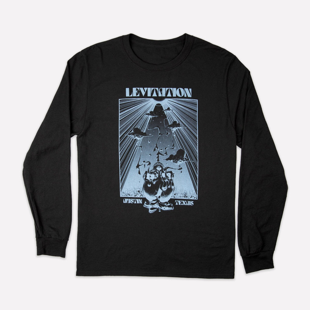 Levitation Melted Skull Long Sleeve T-Shirt - LEVITATION