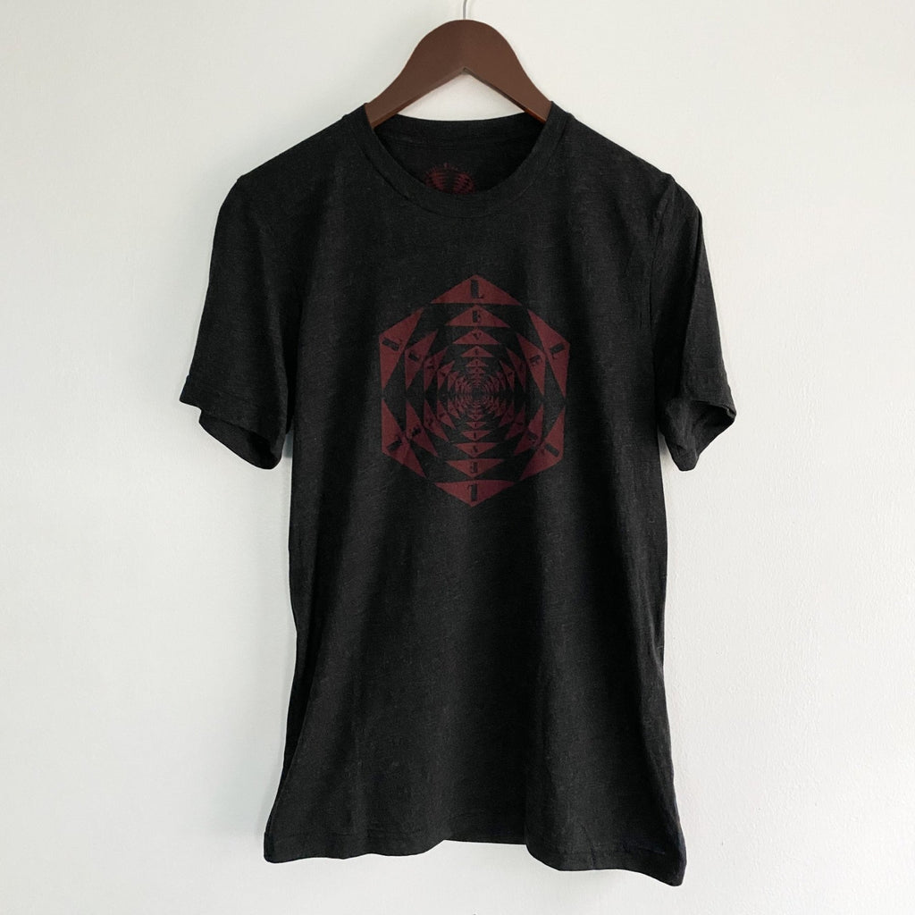 Levitation Red Hex T-Shirt - LEVITATION