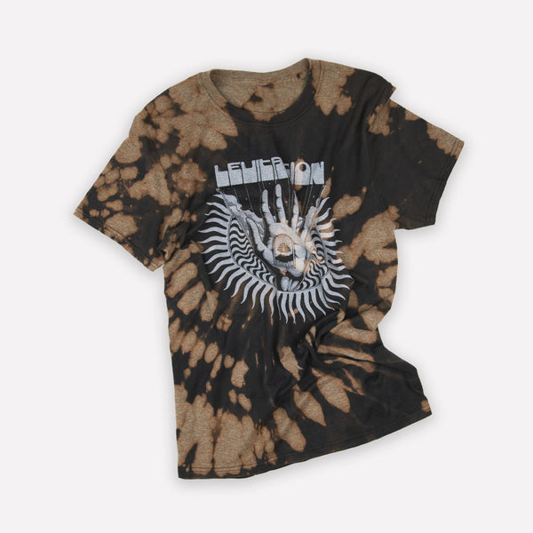 Levitation Sun Hand Reverse Tie Dye T-Shirt - LEVITATION