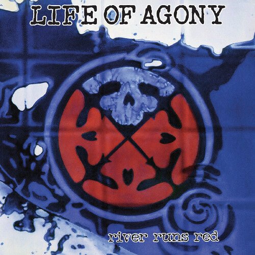 Life of Agony - River Runs Red - Clear with Red & Blue Swirl Vinyl - LEVITATION