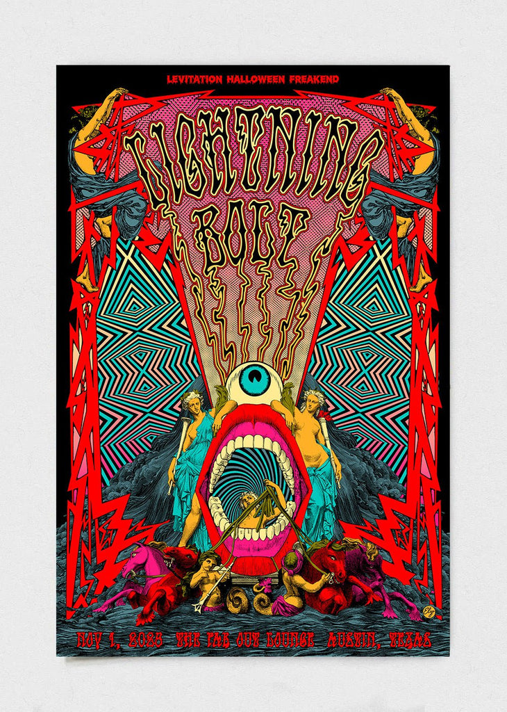 Lightning Bolt Poster by Elzo Durt - LEVITATION