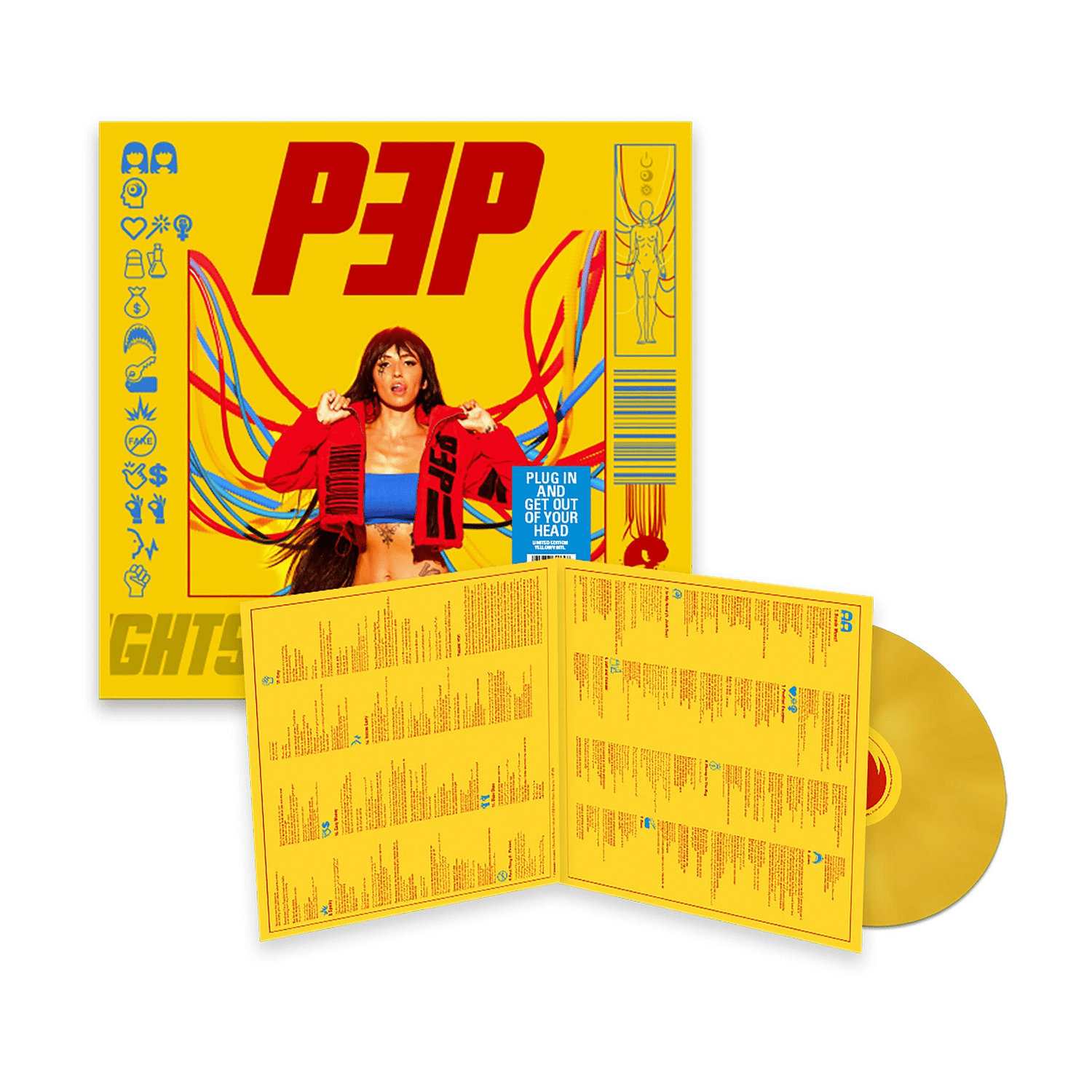 Lights - Pep (Yellow Vinyl) - LEVITATION
