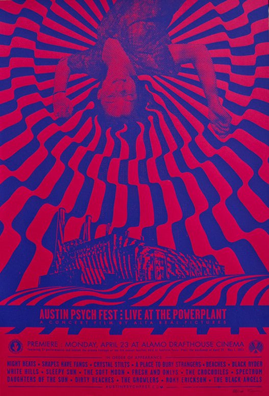 "Live at the Power Plant" Poster - ARCHIVE - LEVITATION