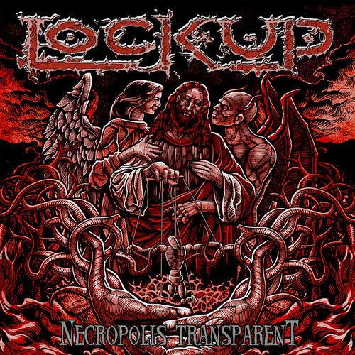 Lock Up - Necropolis Transparent - Red Vinyl - LEVITATION