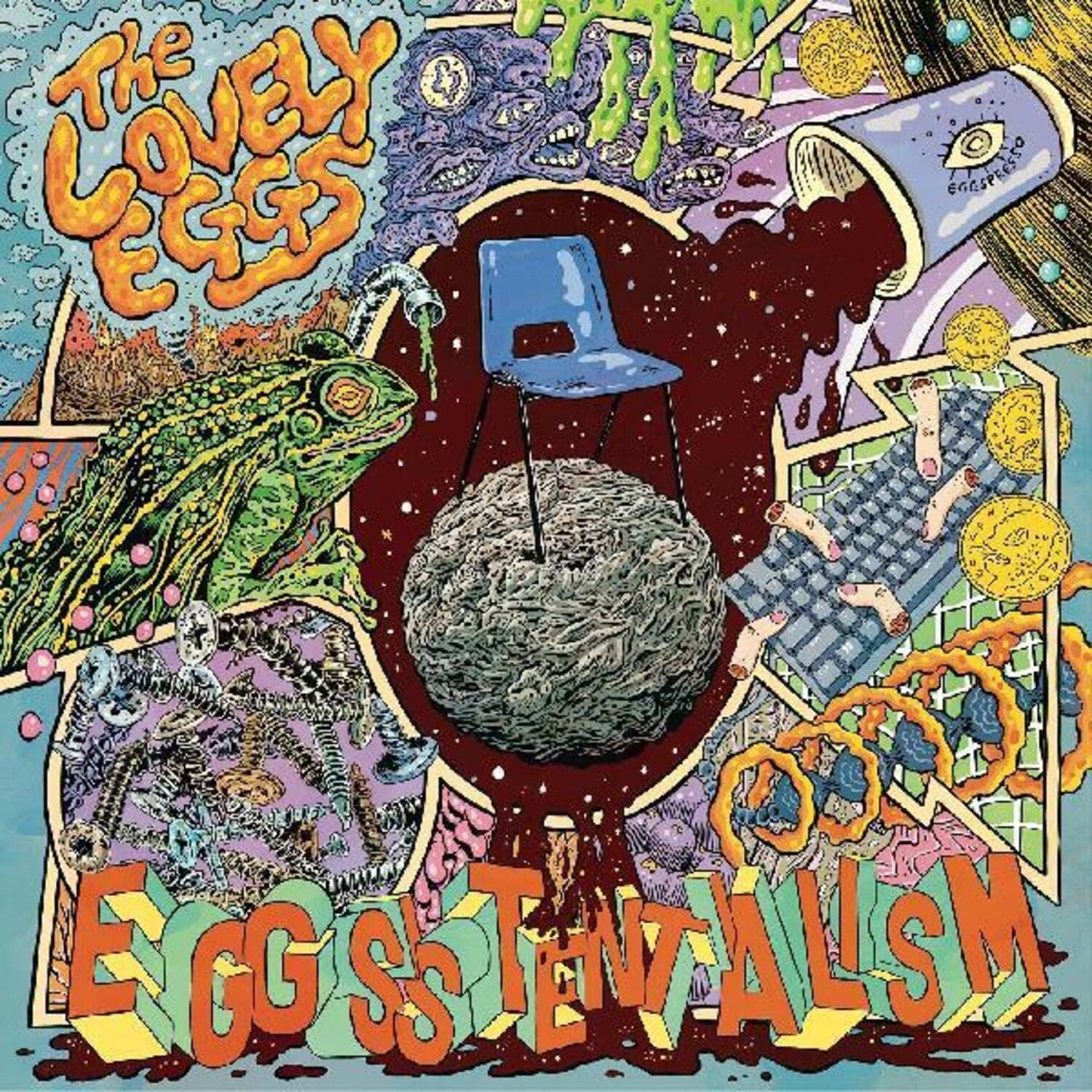 Lovely Eggs - Eggsistentialism (Green Vinyl) - LEVITATION