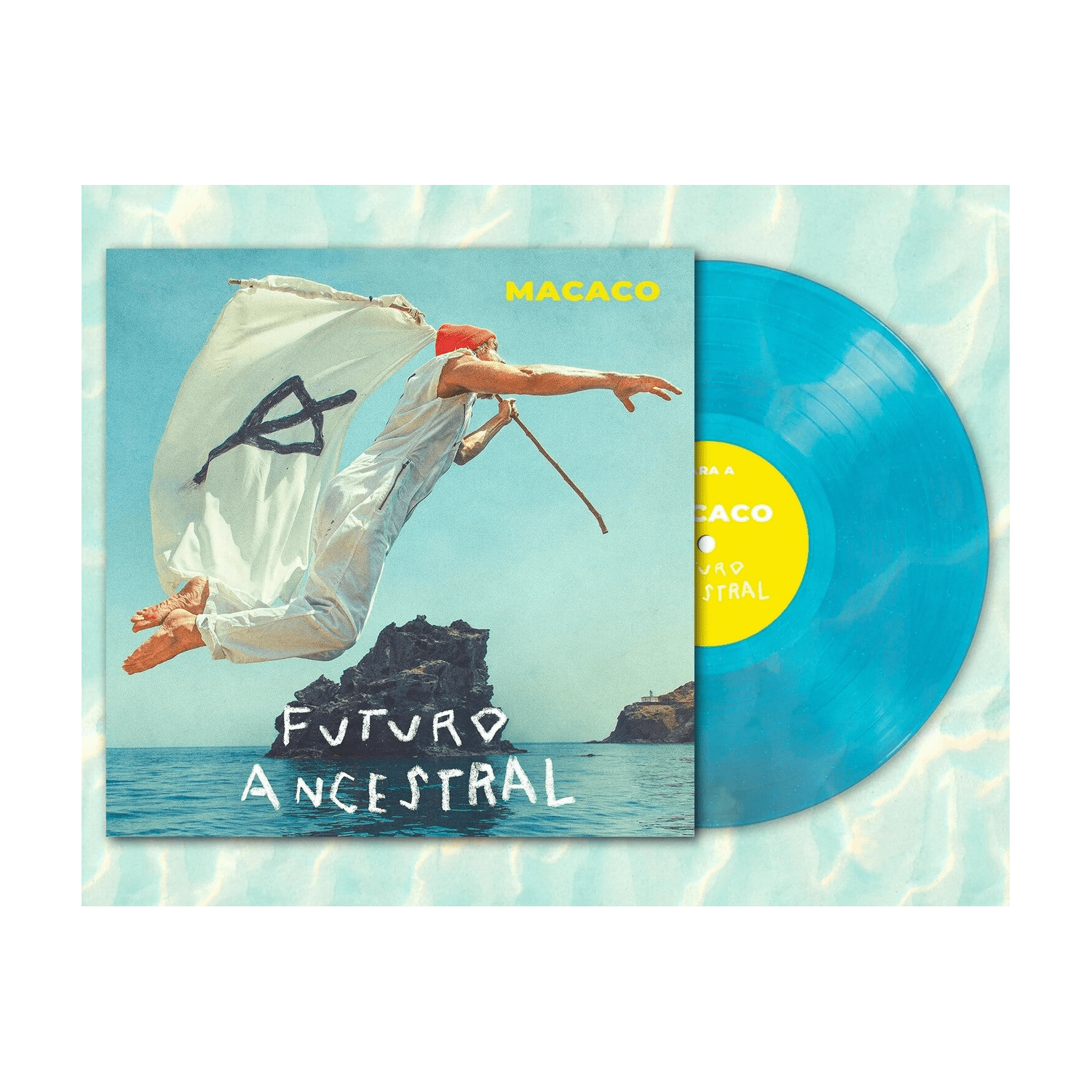 Macaco - Futuro Ancestral (Blue Vinyl) - LEVITATION