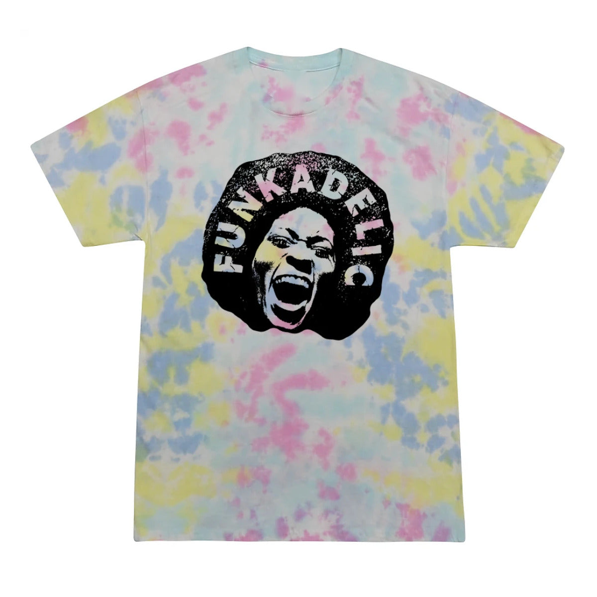 Maggot Brain Super Stupid Rainbow Tie Dye T-Shirt - LEVITATION