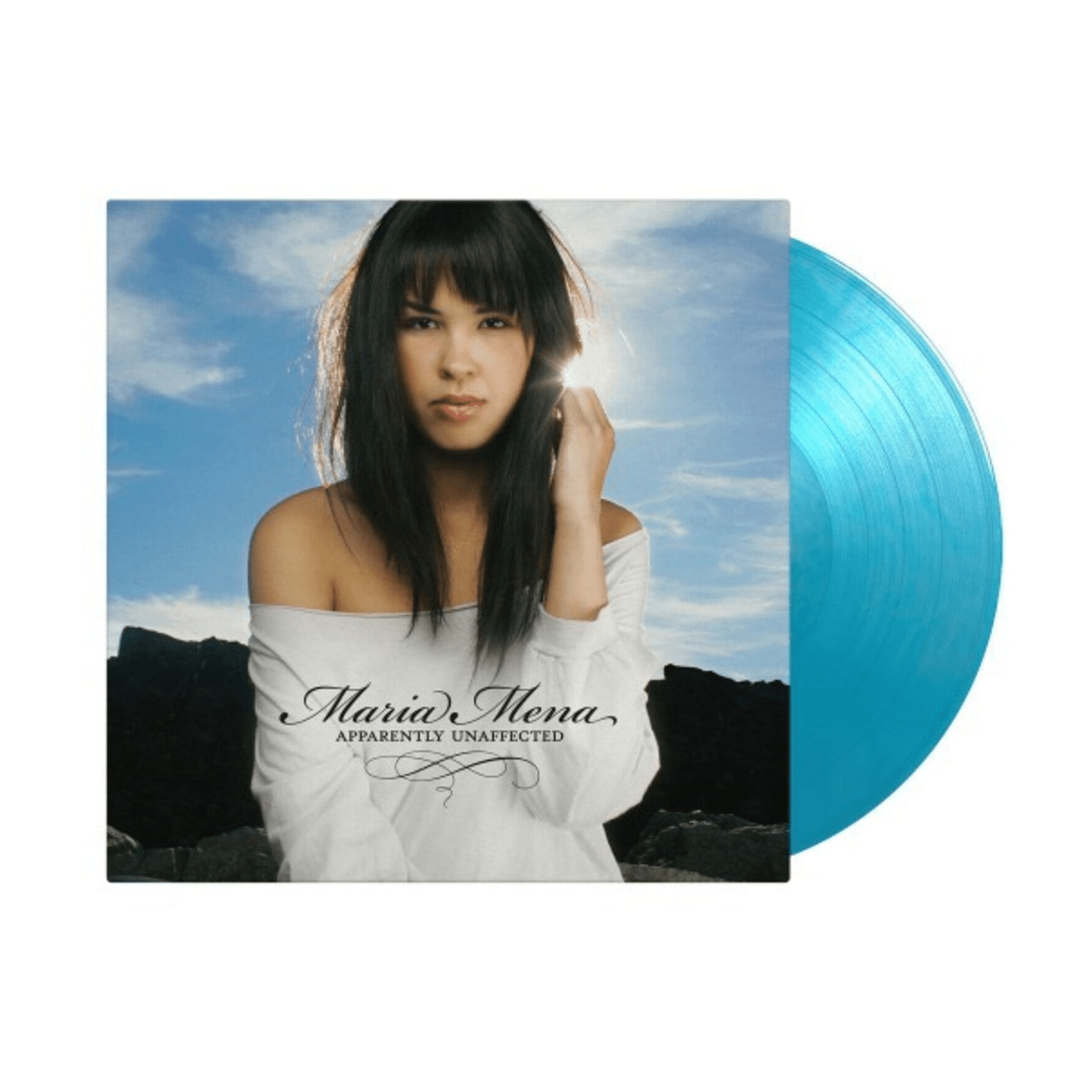 Maria Mena - Apparently Unaffected - Limited Gatefold, 180-Gram Turquoise Marble Colored Vinyl (Turquoise Vinyl) - LEVITATION