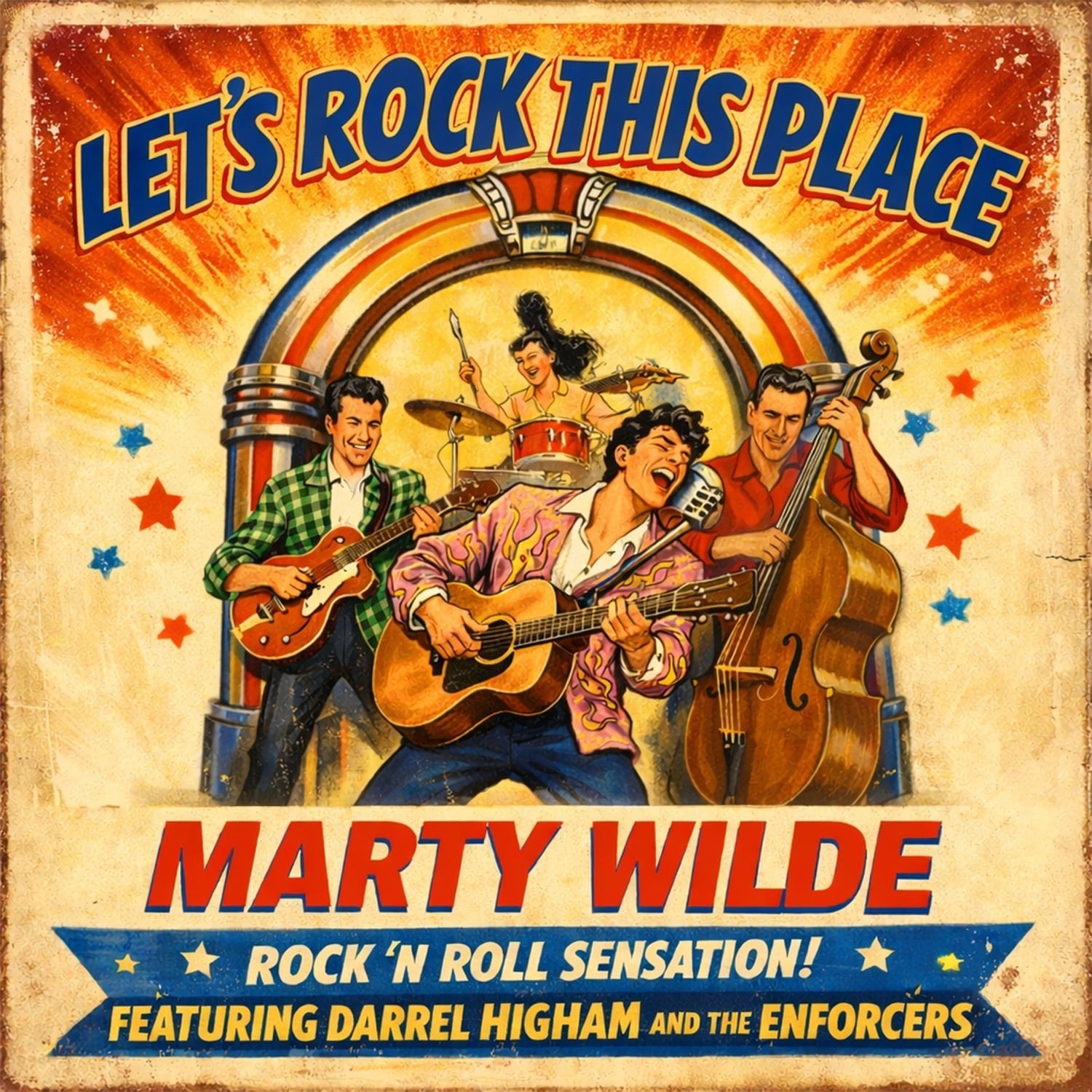 Marty Wilde - Let's Rock This Place - LEVITATION