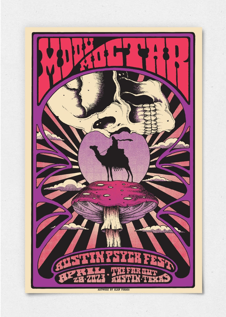 Mdou Moctar Poster by Alan Forbes - LEVITATION