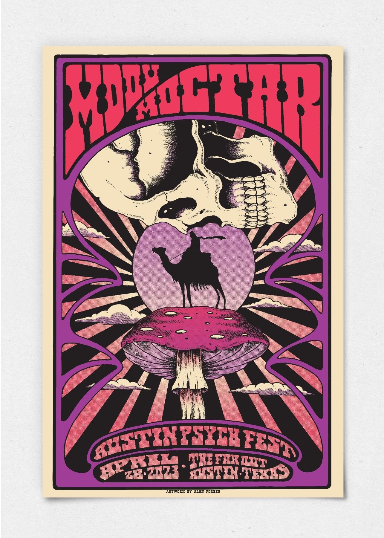 Mdou Moctar Poster by Alan Forbes | LEVITATION