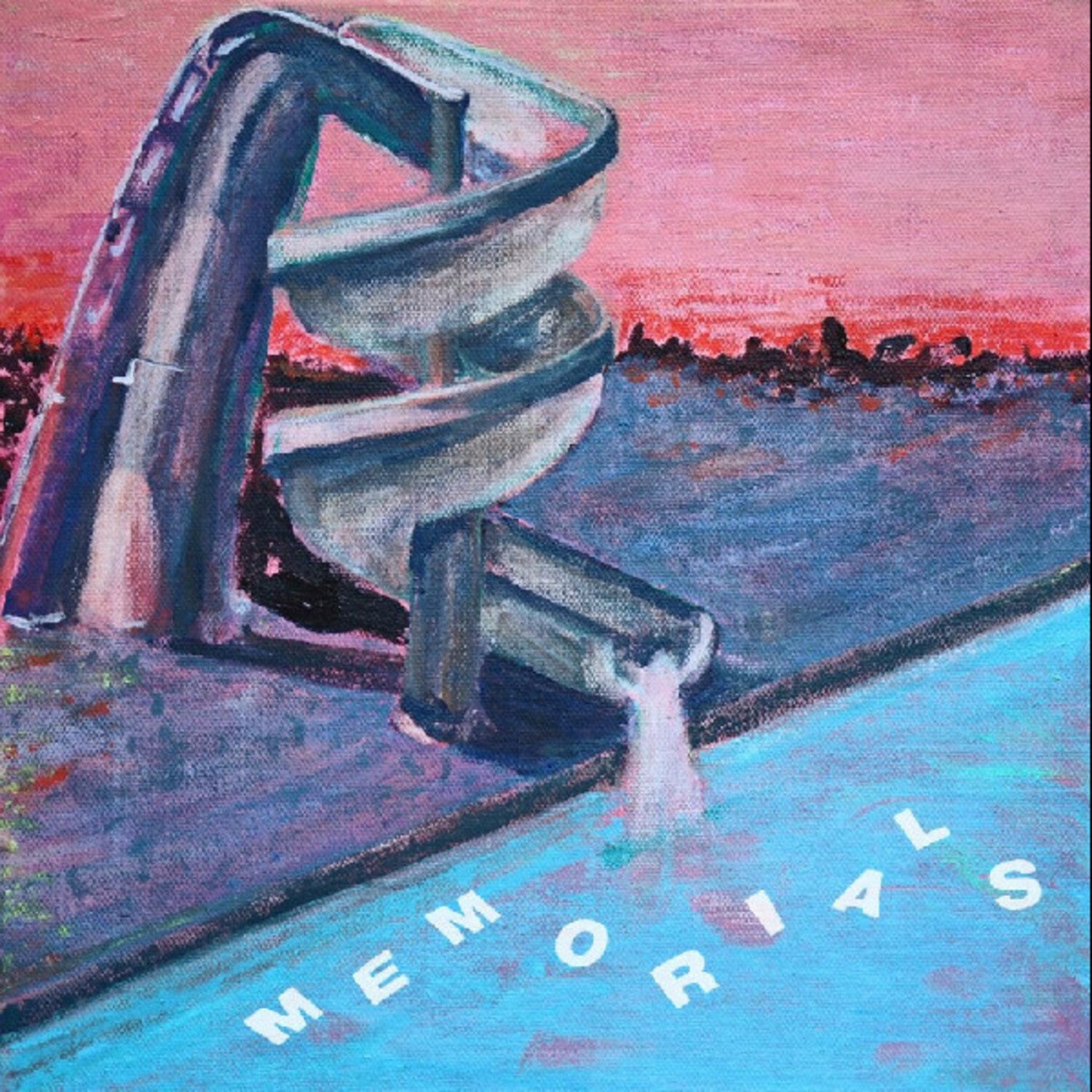 Memorials - Memorial Waterslides (Blue Vinyl) - LEVITATION