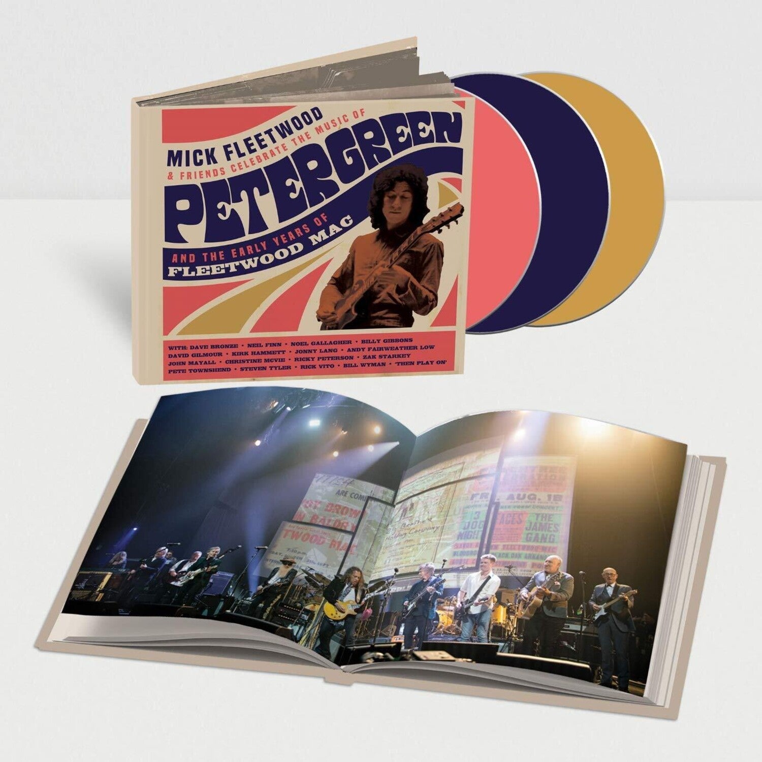 Mick Fleetwood - Celebrate the Music of Peter Green and the Early Years of Fleetwood Mac 3xCD - LEVITATION