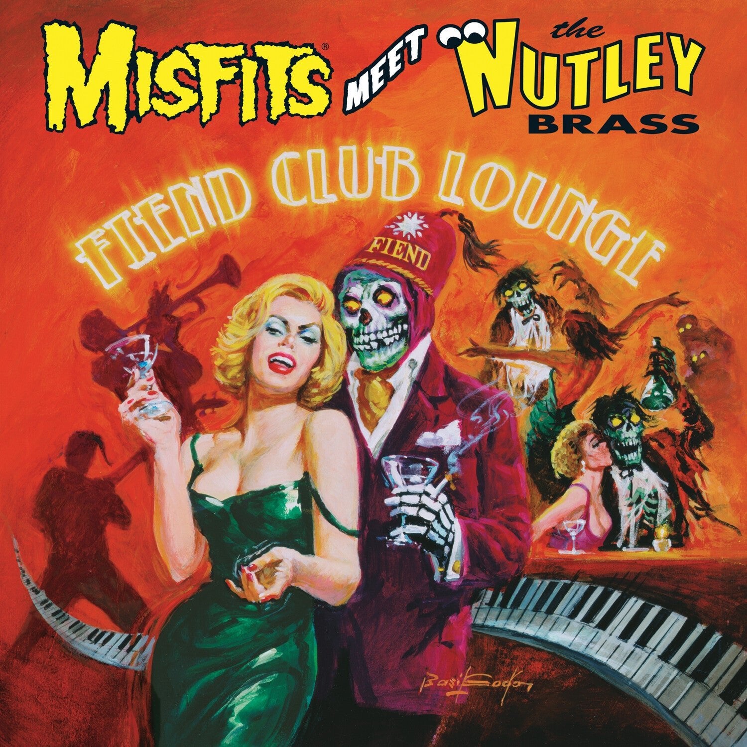 Misfits Meet The Nutley Brass - Fiend Club Lounge - LEVITATION
