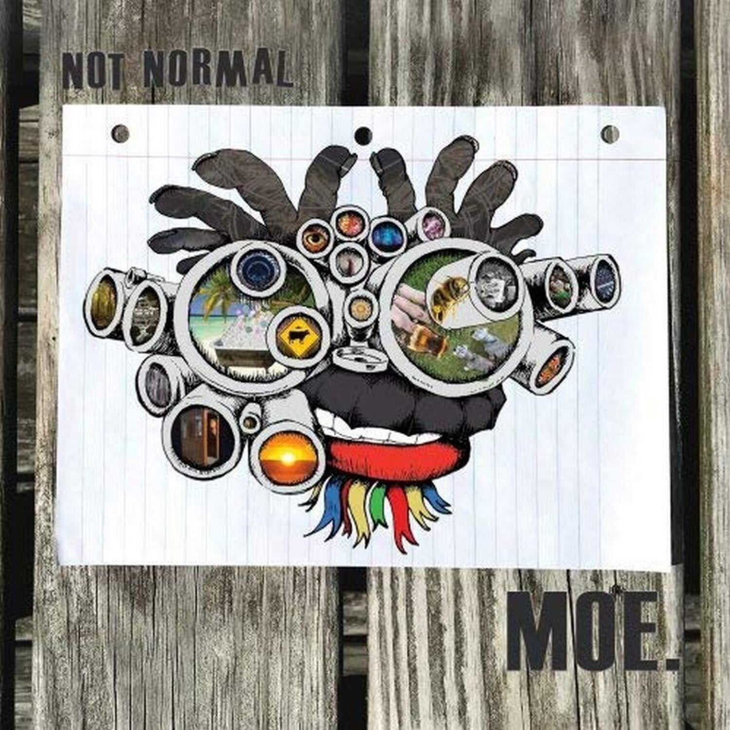 Moe - Not Normal (Blue Vinyl) - LEVITATION