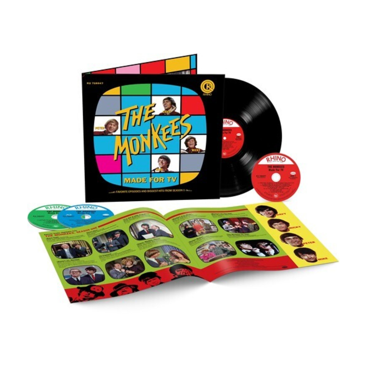 Monkees - Made for Tv: Favorite Episodes and Biggest Hits from Season 1 of the Monkees 4xLP - LEVITATION