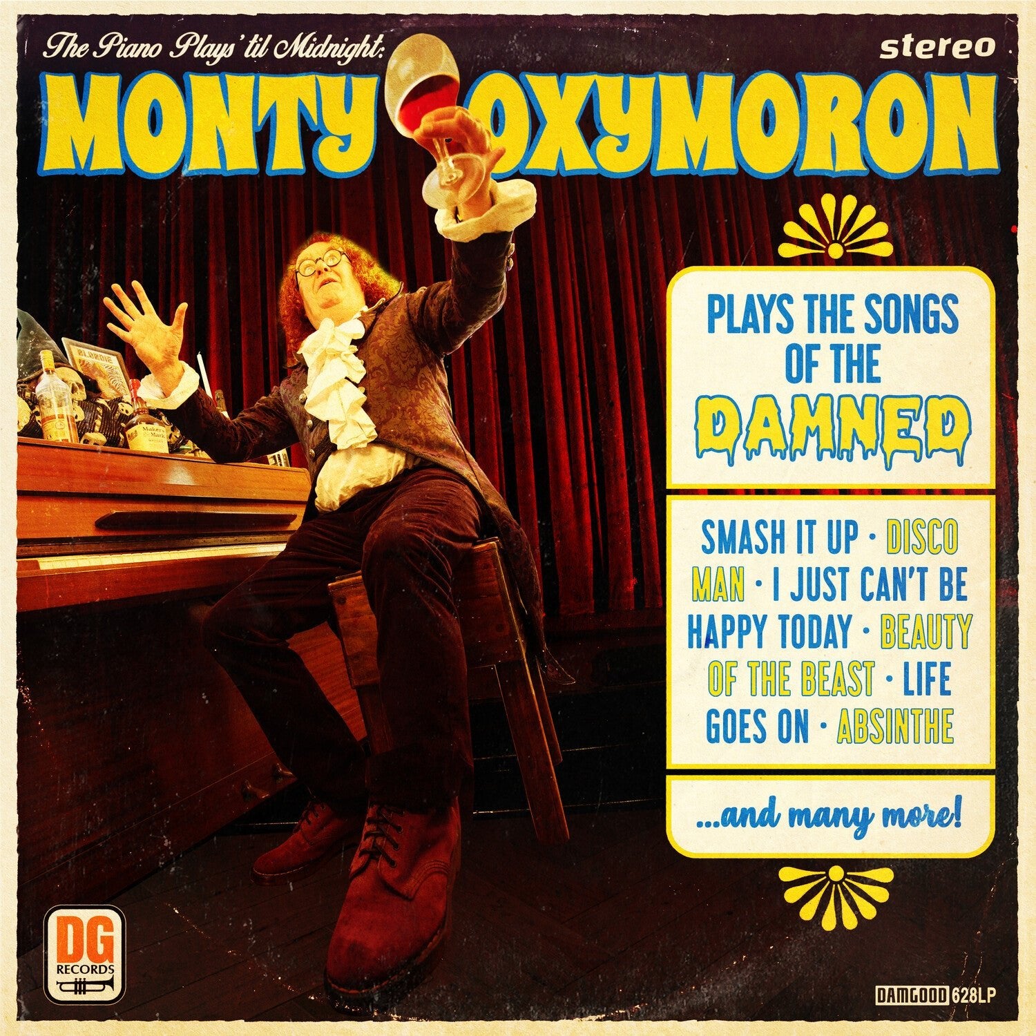 Monty Oxymoron - The Piano Plays 'til Midnight: Monty Oxymoron Plays the Songs of the Damned - LEVITATION