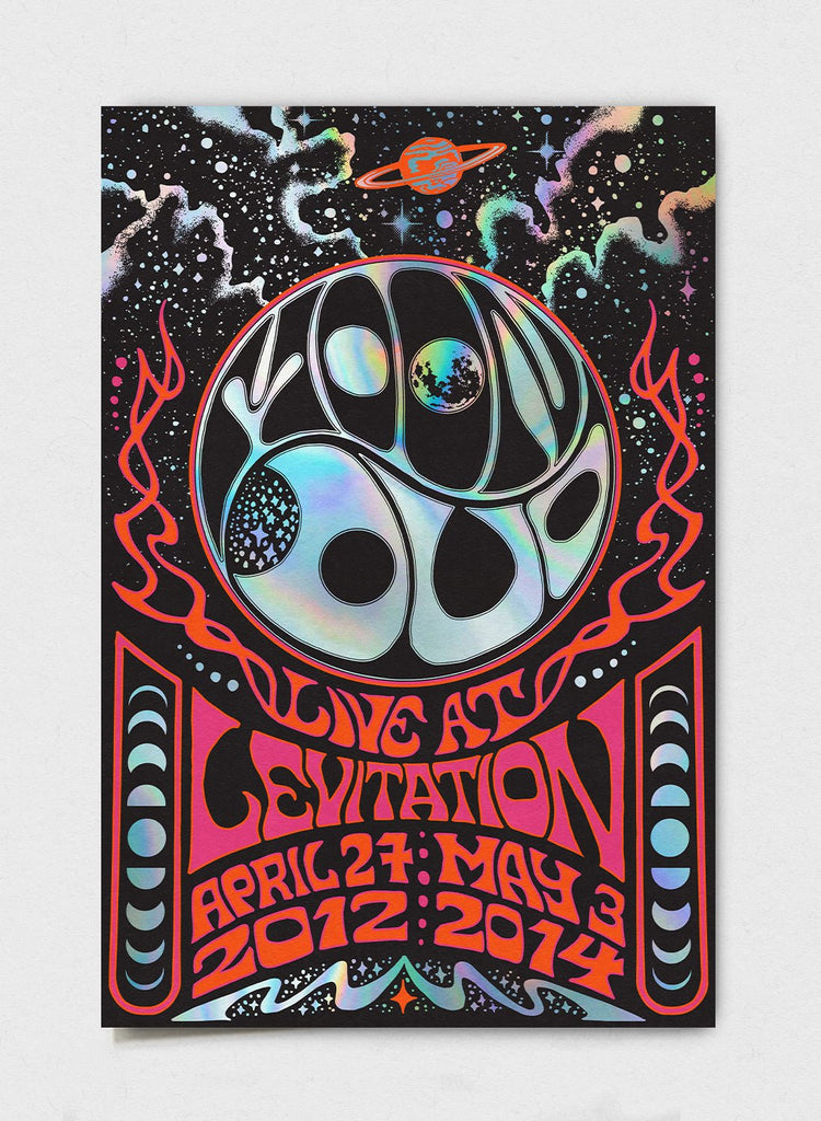 Moon Duo - Live at Levitation Poster - LEVITATION