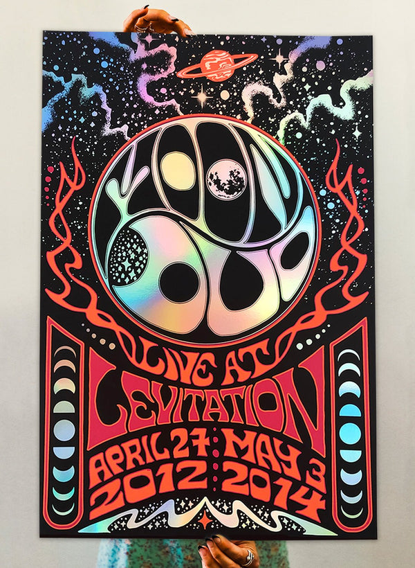 Moon Duo - Live at Levitation Poster - LEVITATION