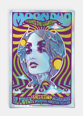 Moon Duo Poster by Alan Forbes – LEVITATION