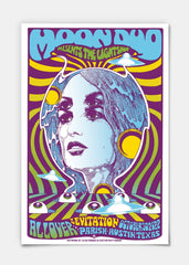 絵画 ALAN FORBES Moon Duo Poster by Alan Forbes – LEVITATION