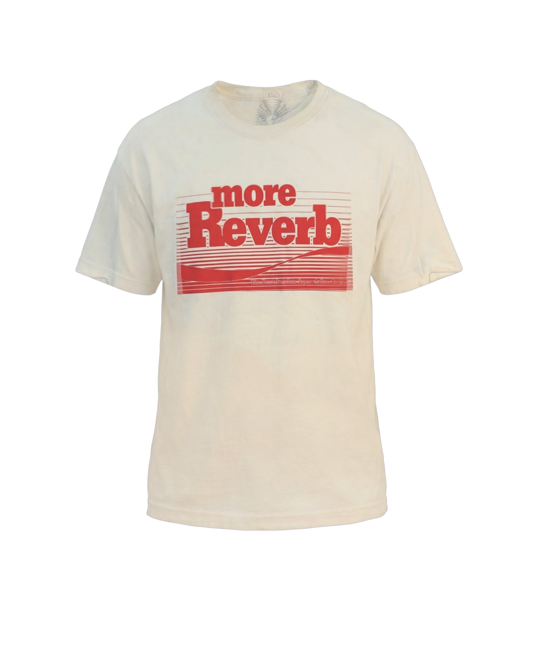 'More Reverb' Cola Heavy Weight T-Shirt - LEVITATION